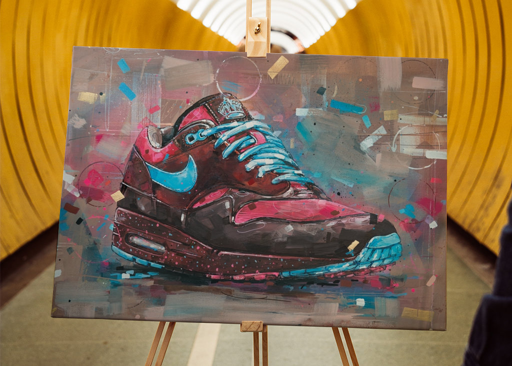 Air max 1 Parra Amsterdam art
