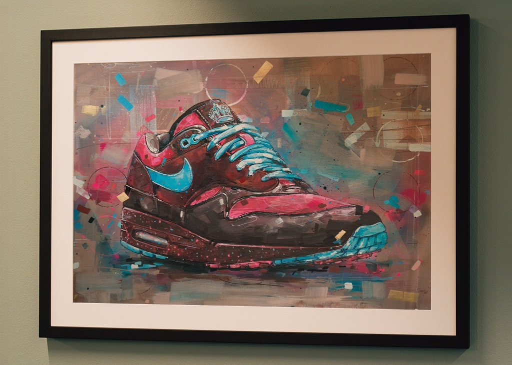 Air max 1 Parra Amsterdam art
