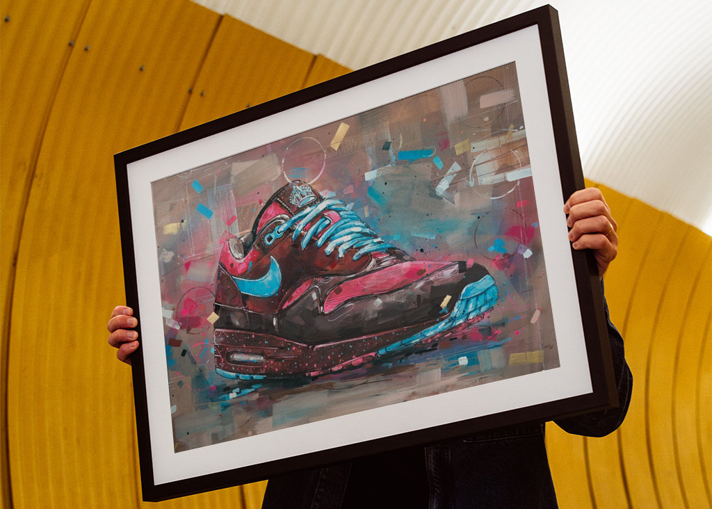 Air max 1 Parra Amsterdam art