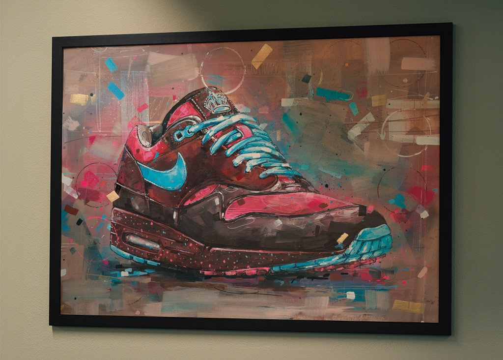 Air max 1 Parra Amsterdam art
