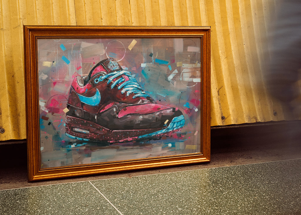 Air max 1 Parra Amsterdam art