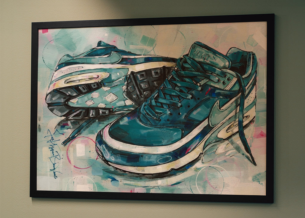 Nike air max Classic painting