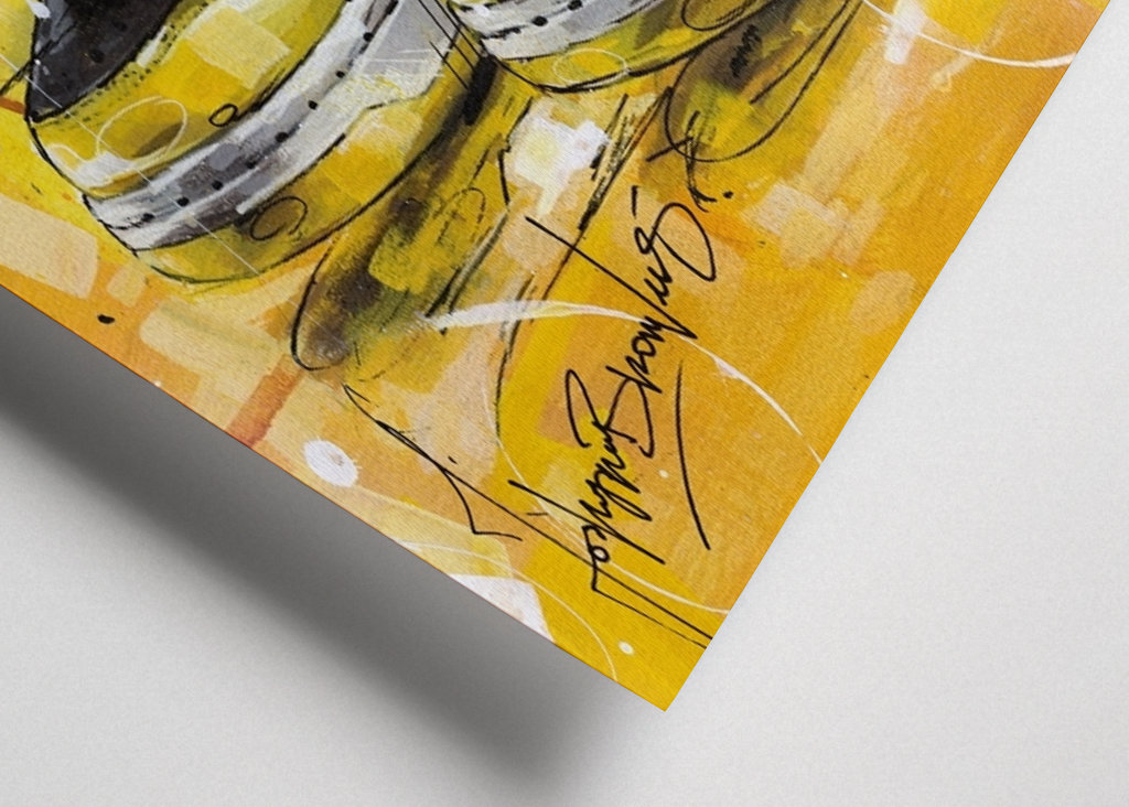 Nike dunk Wu-tang painting