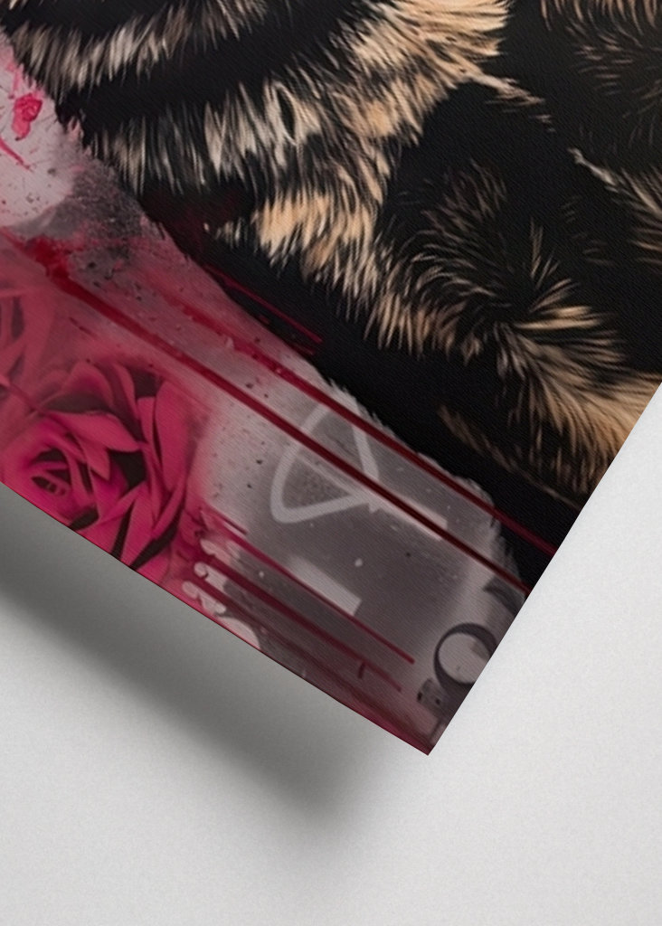 German Sheperd x Banksy