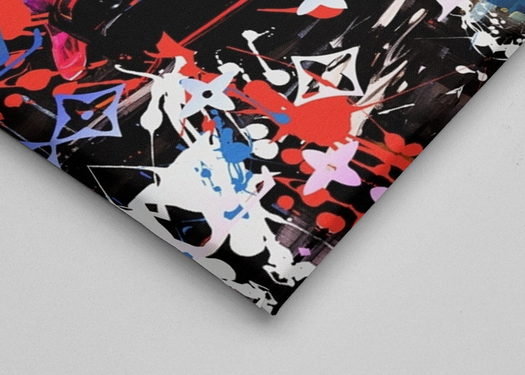 Pop Art Donald Duck Pagani voiture