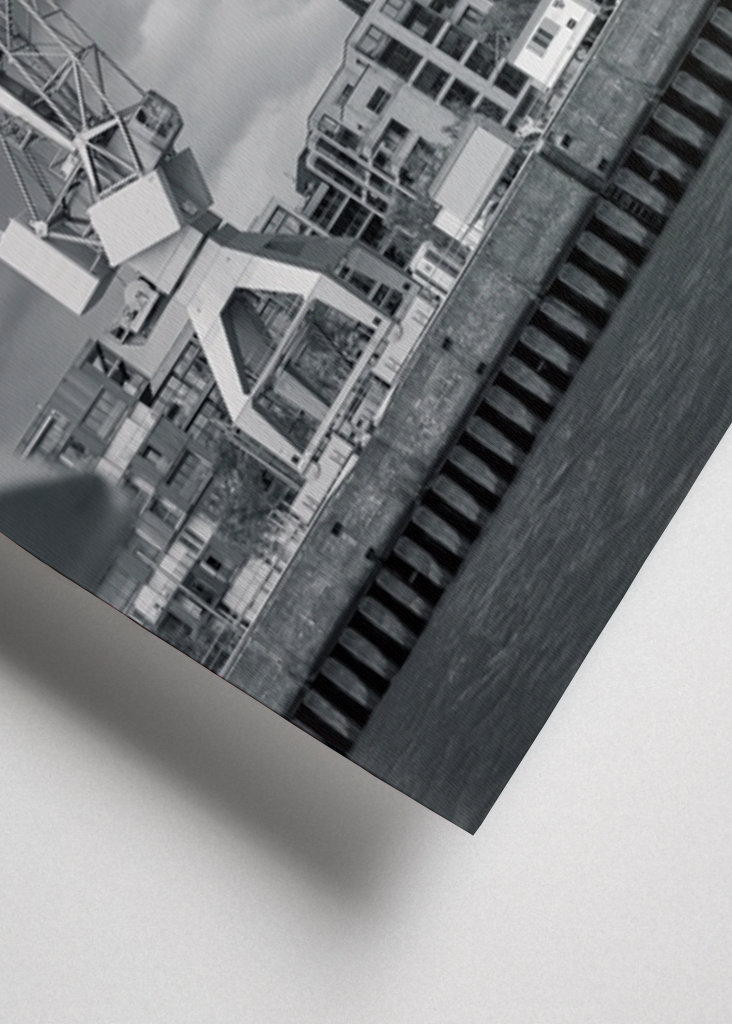 Jeřáby v přístavu Hamburk