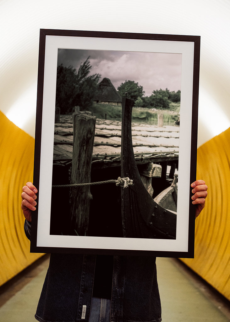 Vikingská loď v Dánsku