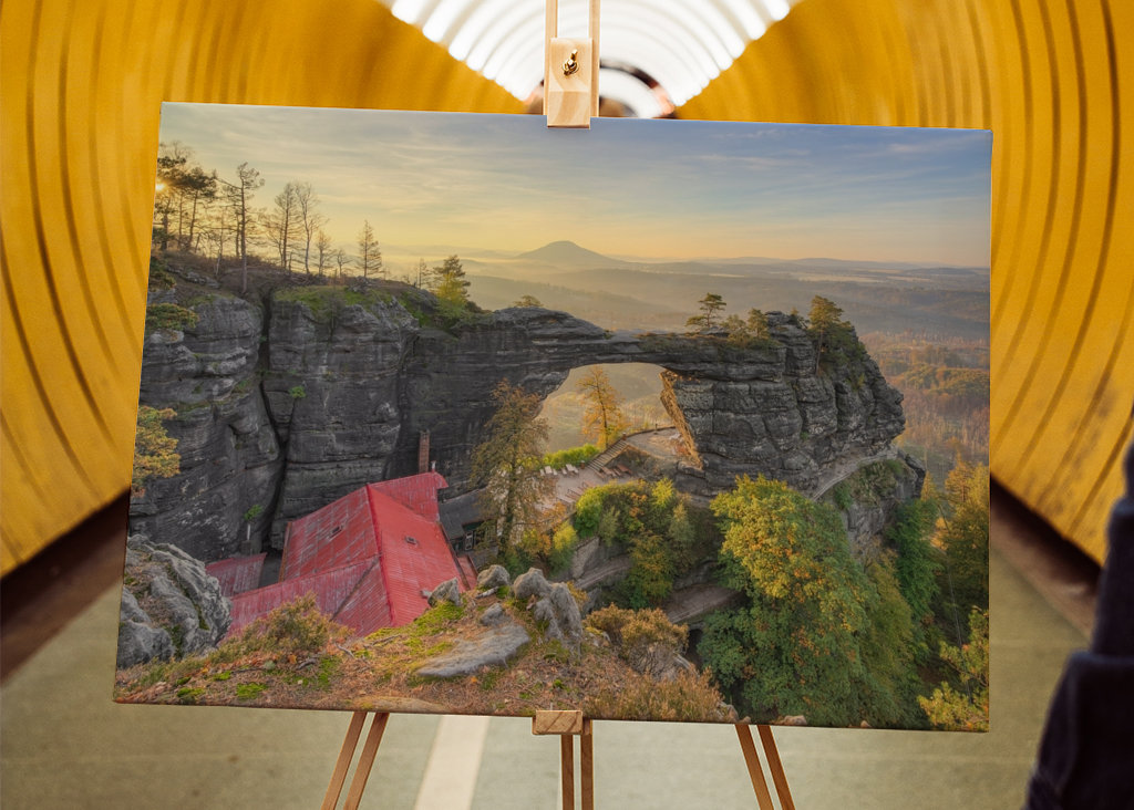 Pravčićin portti aamulla