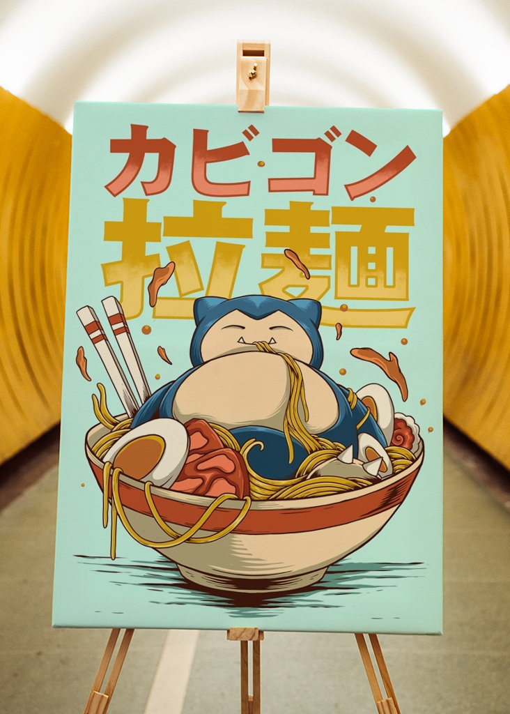 Snorlax Ramen Pokemon