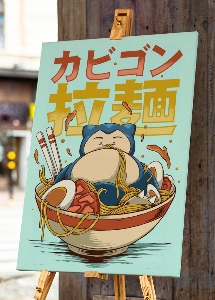 Snorlax Ramen Pokemon