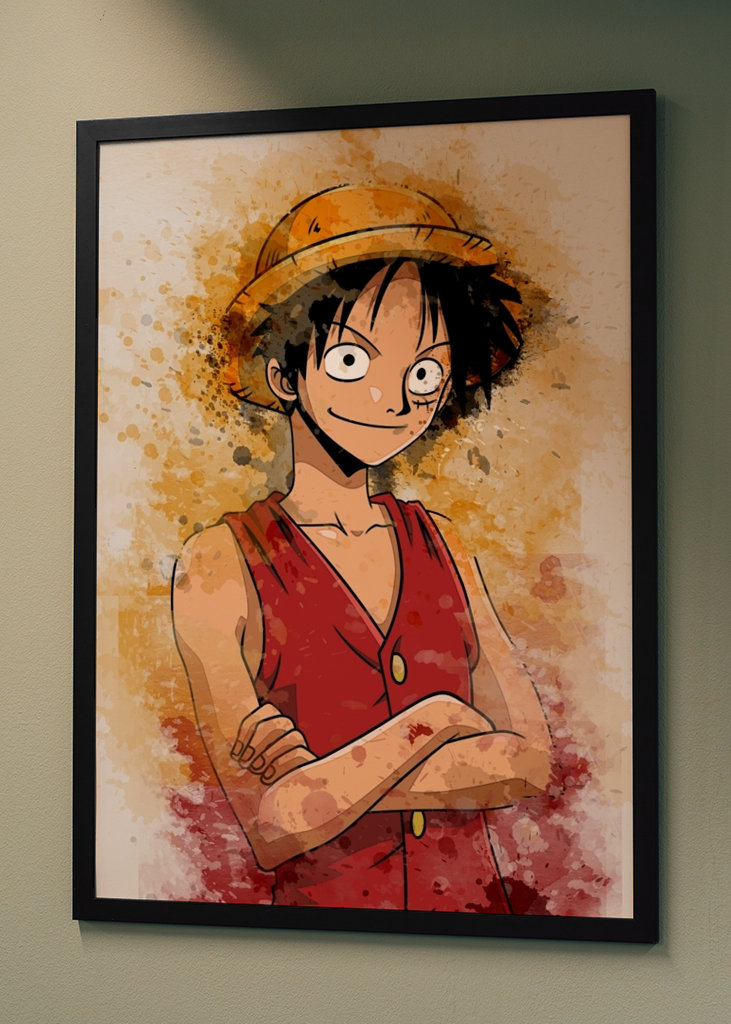 Monkey D Luffy Water Color
