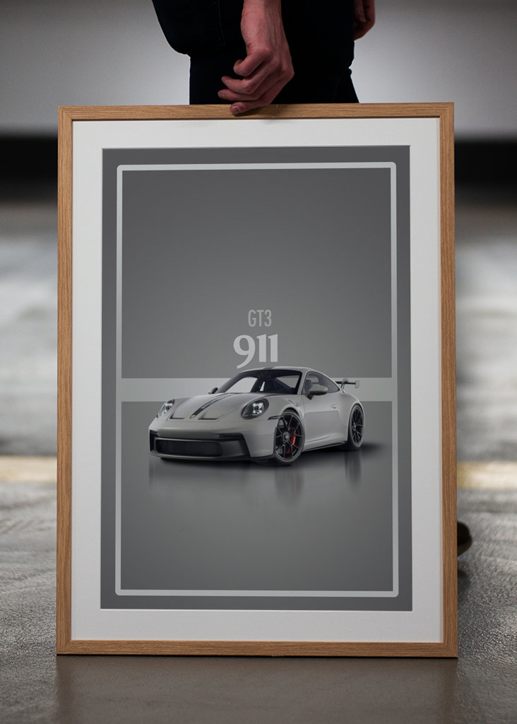 Porsche 911 GT3 in Crayon