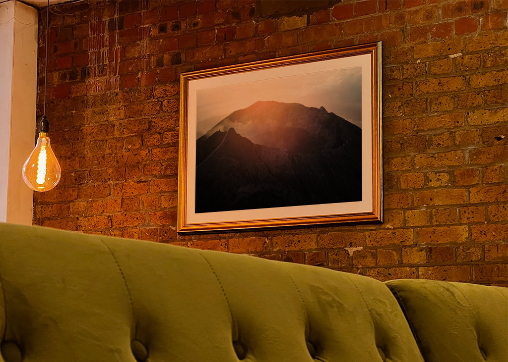 Mount Agung at sunrise