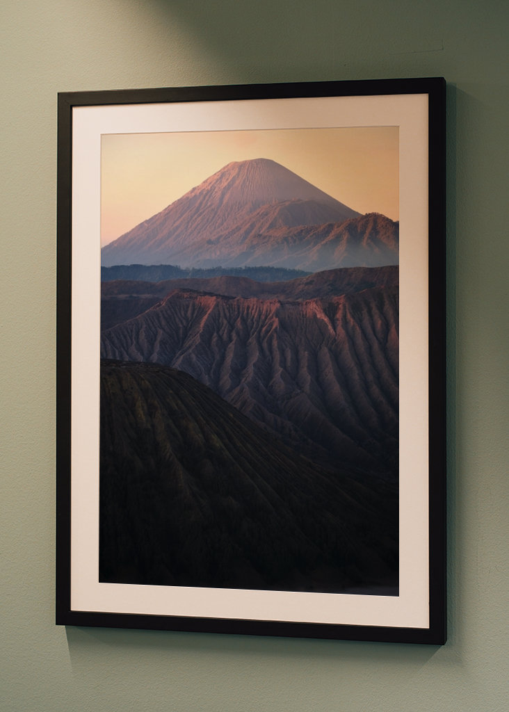 Bromo volcano landscape