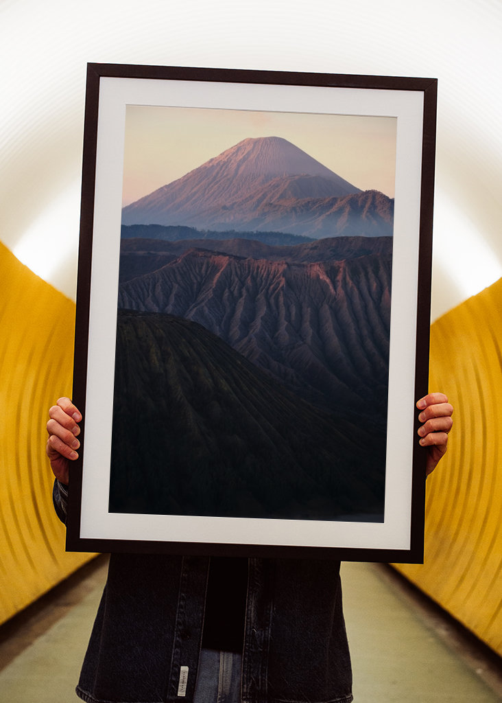 Bromo volcano landscape