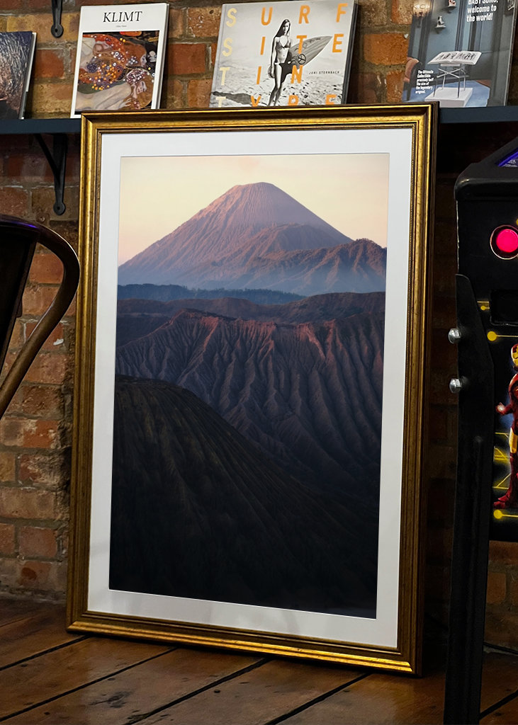 Bromo volcano landscape