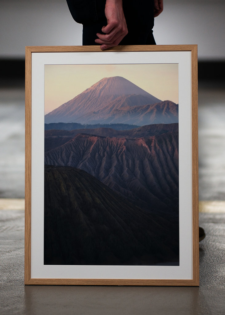 Bromo volcano landscape