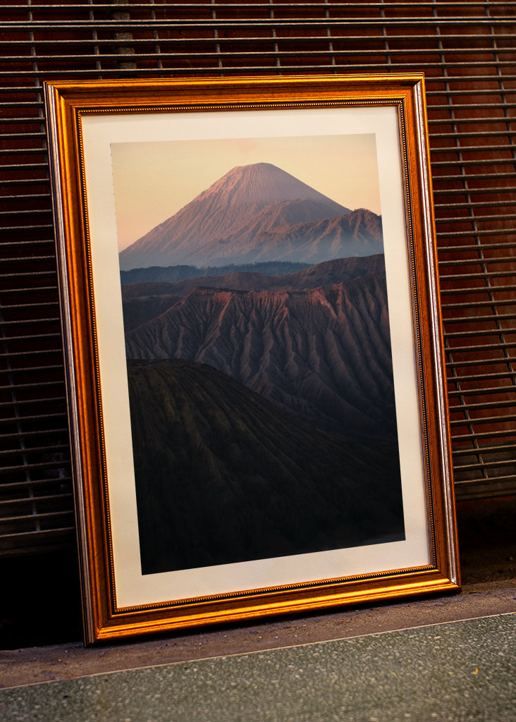 Bromo volcano landscape