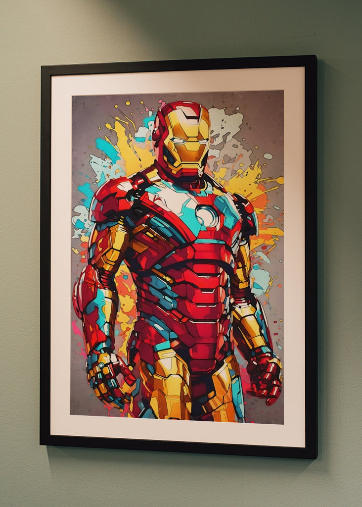 Iron Man Malování