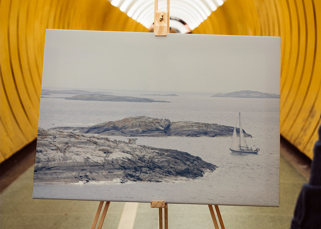 Vitorlás a svéd szigetvilágban