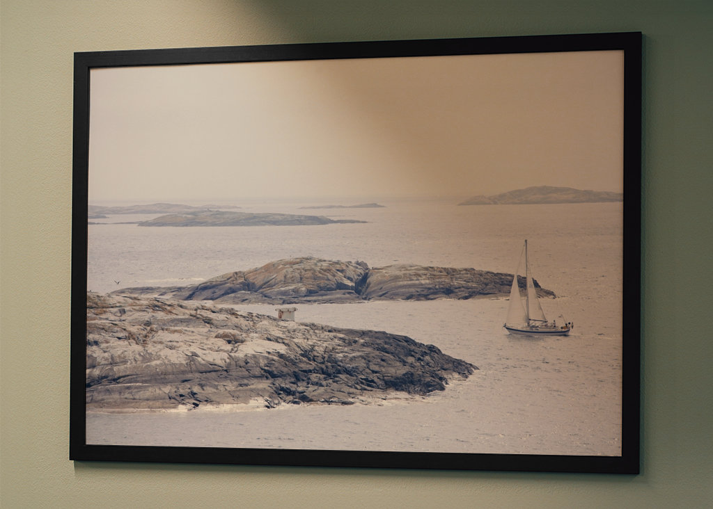 Vitorlás a svéd szigetvilágban