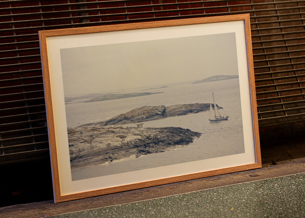 Vitorlás a svéd szigetvilágban