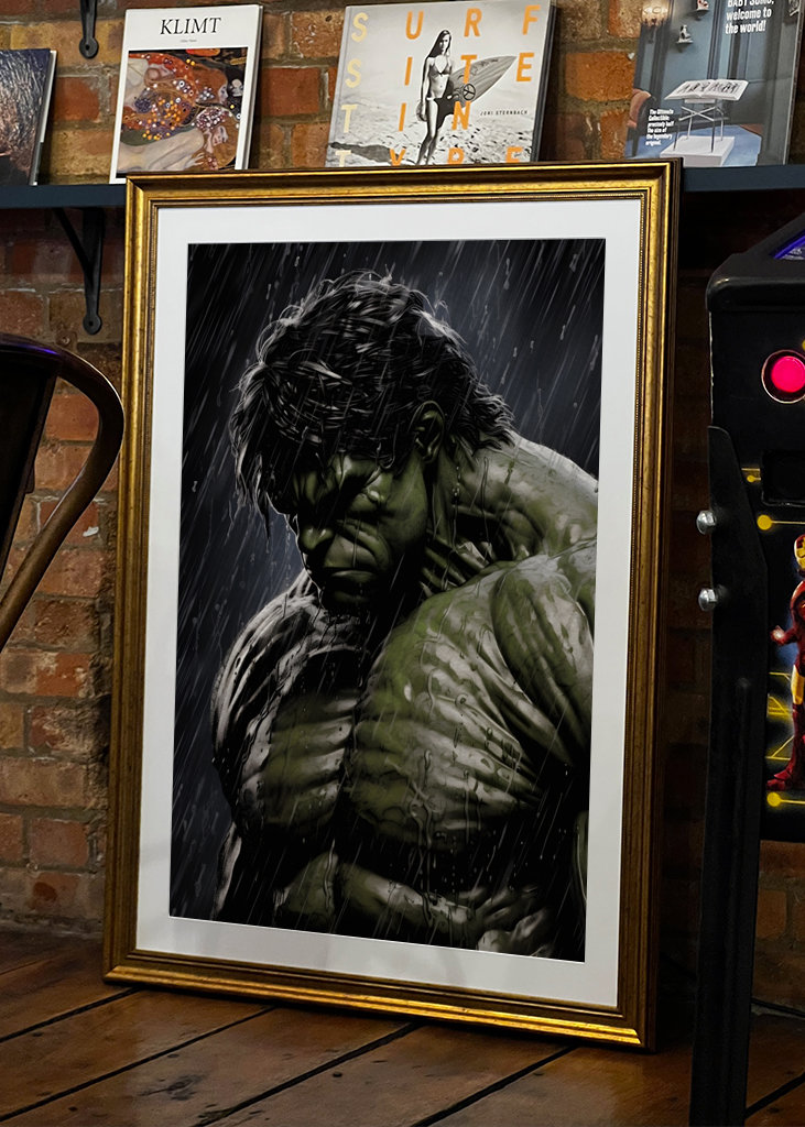 Marvel Hulk In Rain