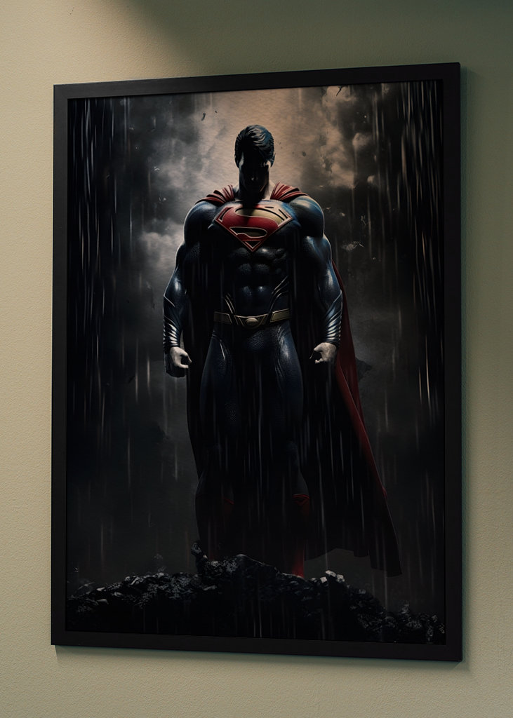 Superman In Rain