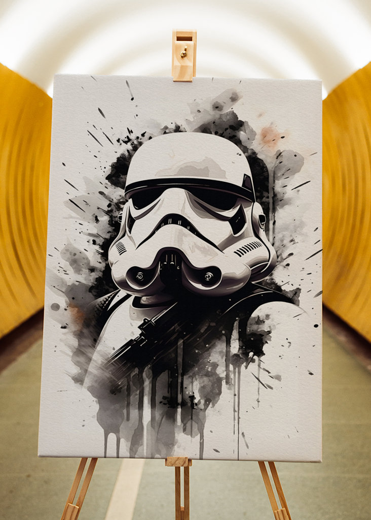 Rohamosztagos akvarell