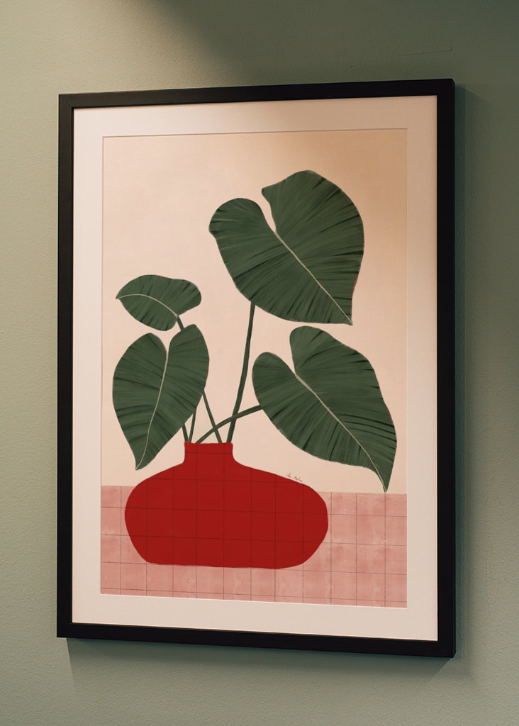 Planta Philodendron gloriosum