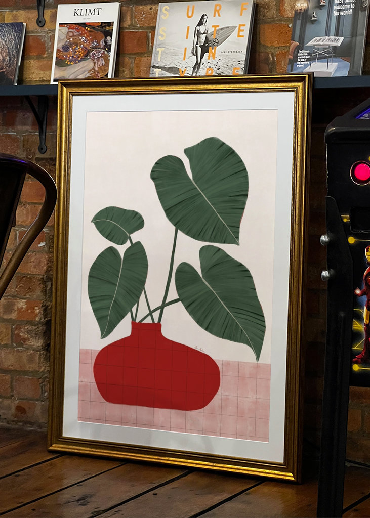 Planta Philodendron gloriosum