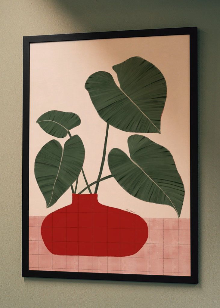 Planta Philodendron gloriosum