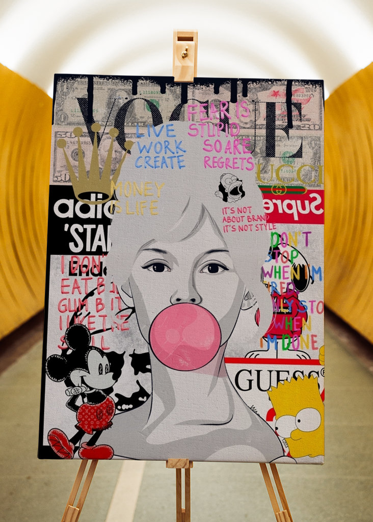 Brigitte Bardot Bubble Gum