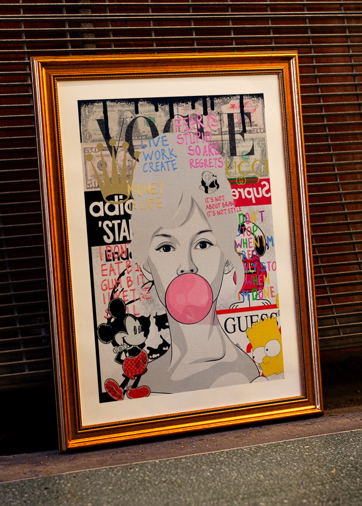 Brigitte Bardot Bubble Gum