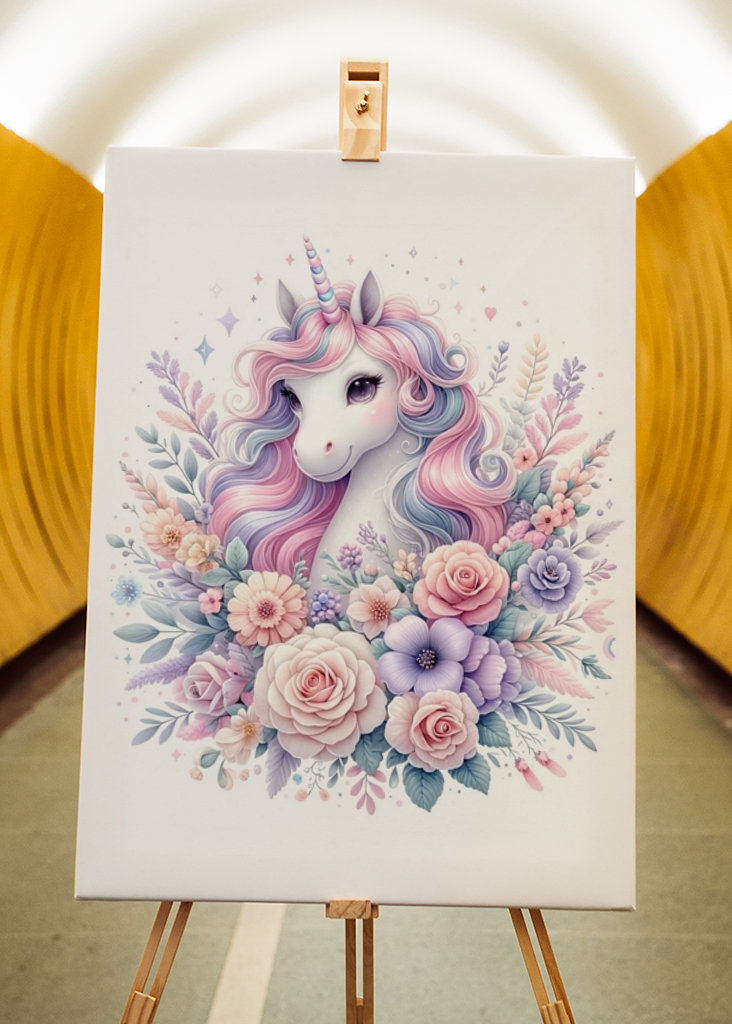 Roztomilý jednorožec