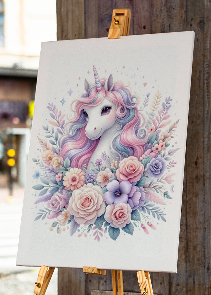 Roztomilý jednorožec