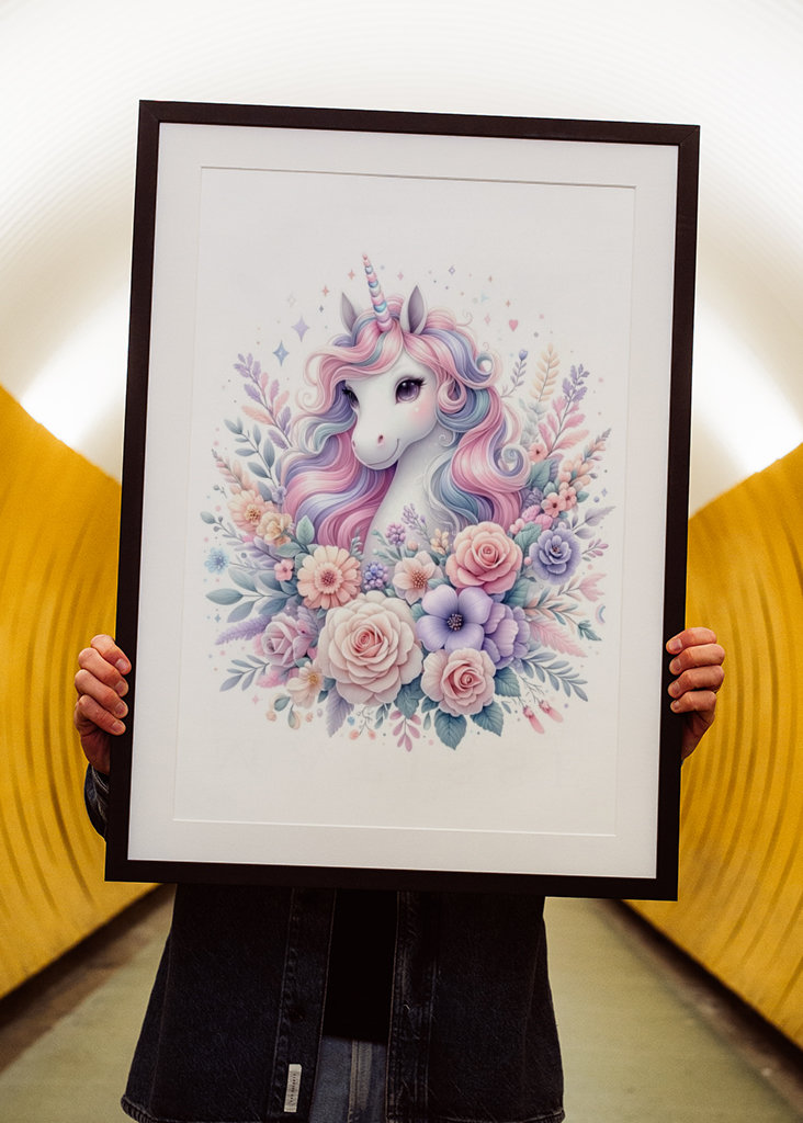 Roztomilý jednorožec