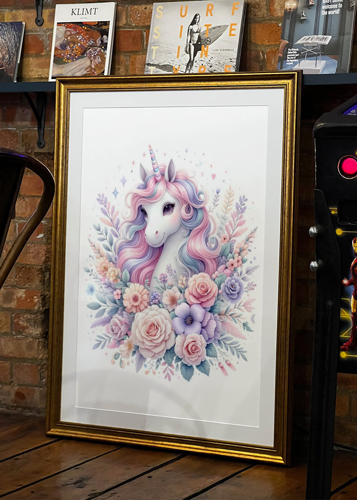 Roztomilý jednorožec