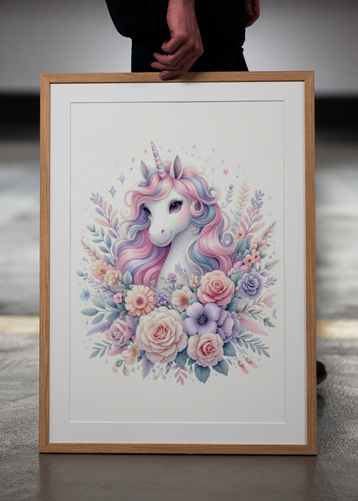 Roztomilý jednorožec