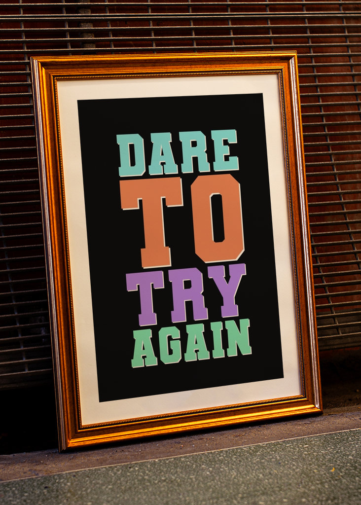 Odvažte se to zkusit znovu 