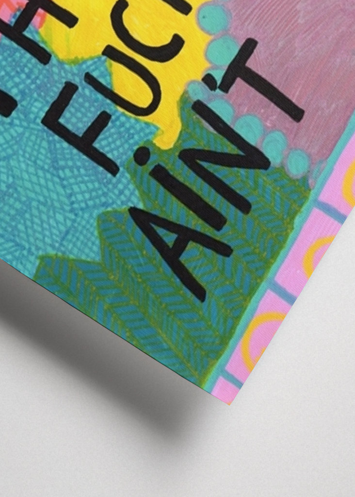 Zuhause ist da, wo die Scheißkerle nicht sind