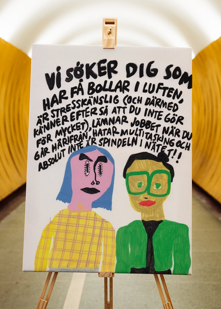 Utopische Stellenausschreibung