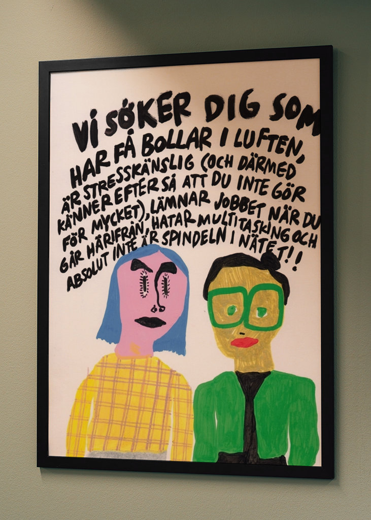 Utopische Stellenausschreibung