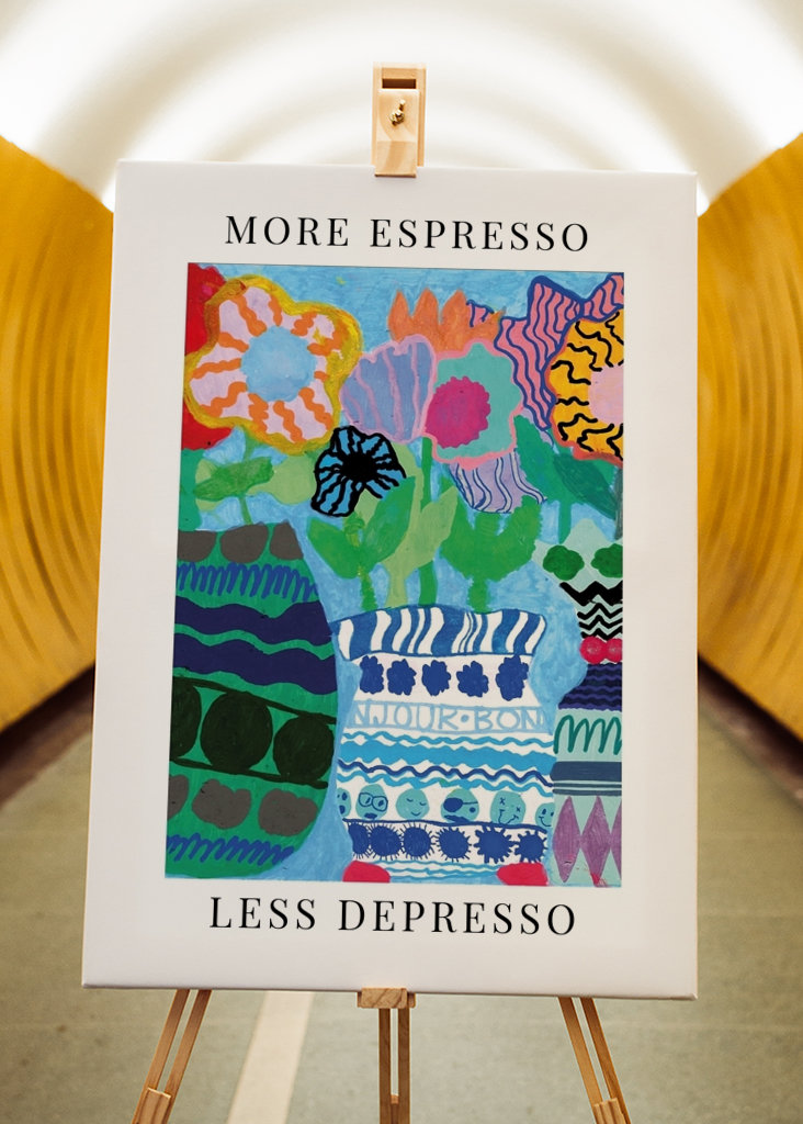 More espresso, less depresso