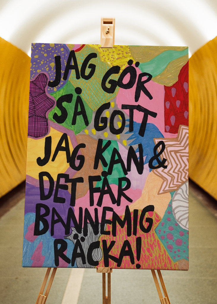 Jag gör så gott jag kan