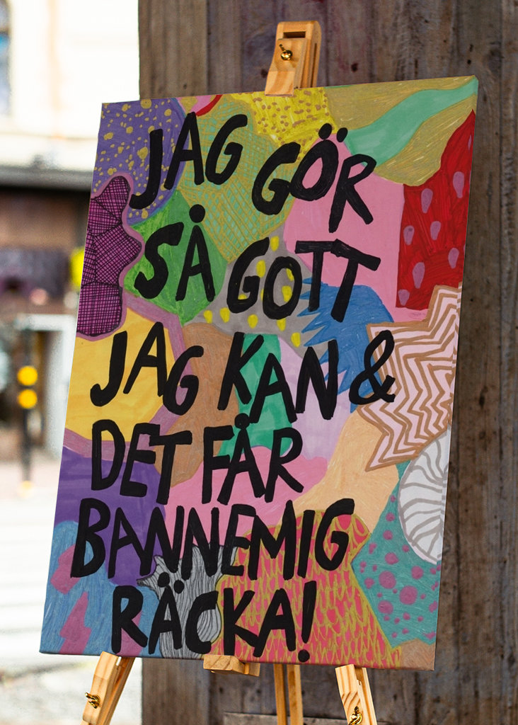 Jag gör så gott jag kan