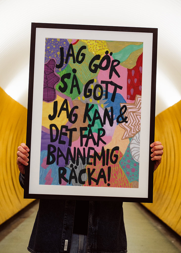 Jag gör så gott jag kan