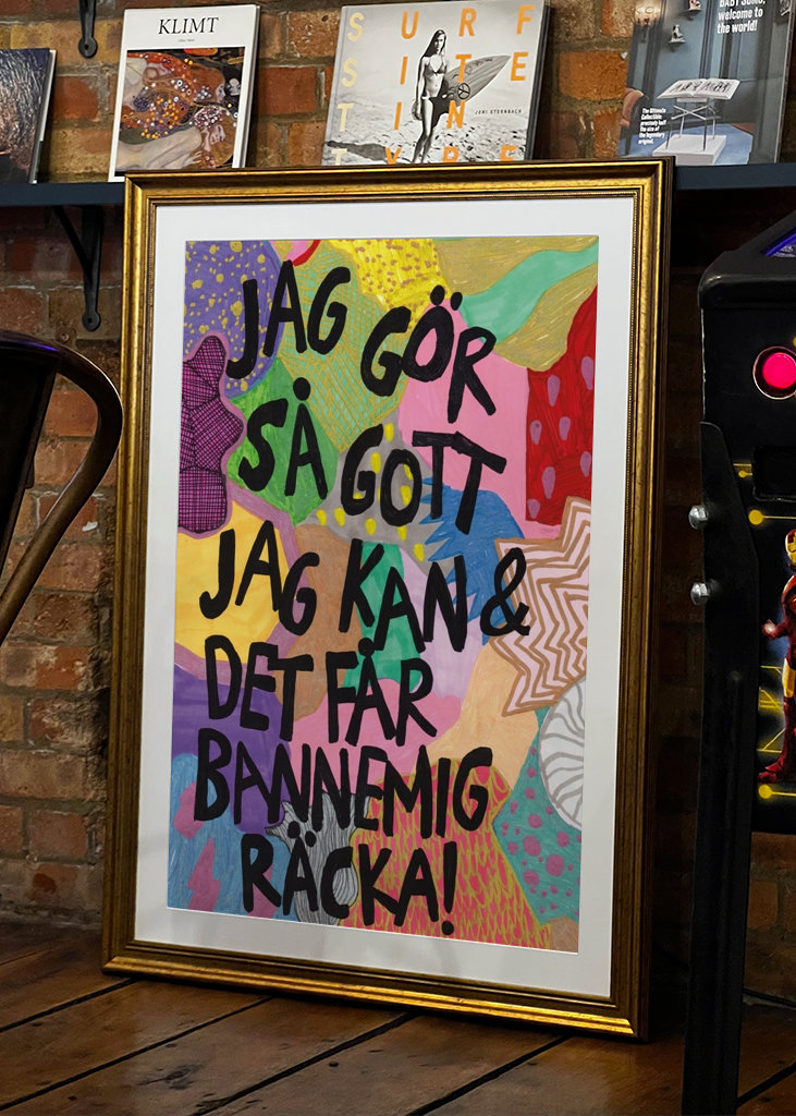 Jag gör så gott jag kan