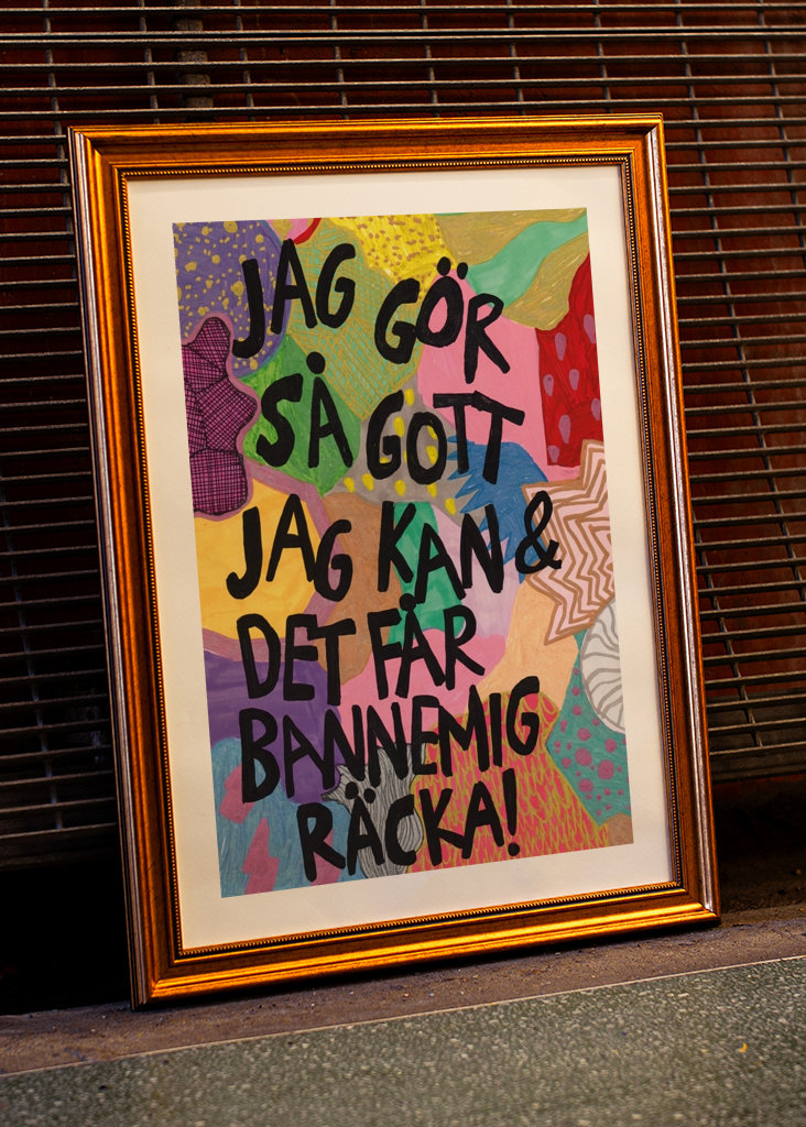 Jag gör så gott jag kan