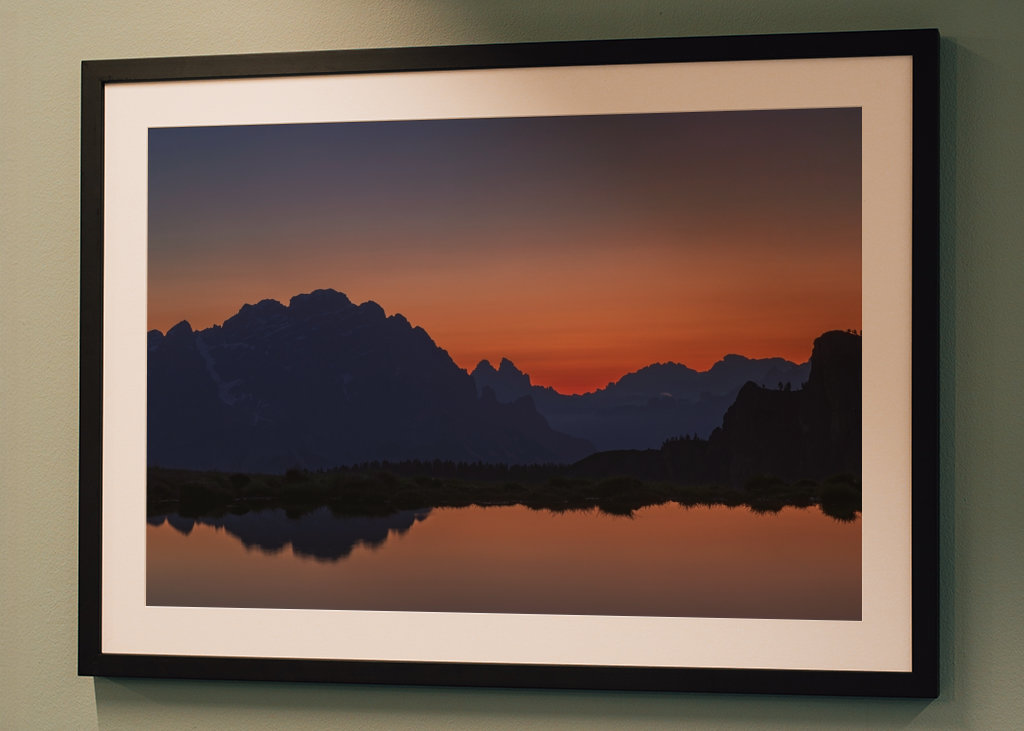 Sunrise at Passo di Giau